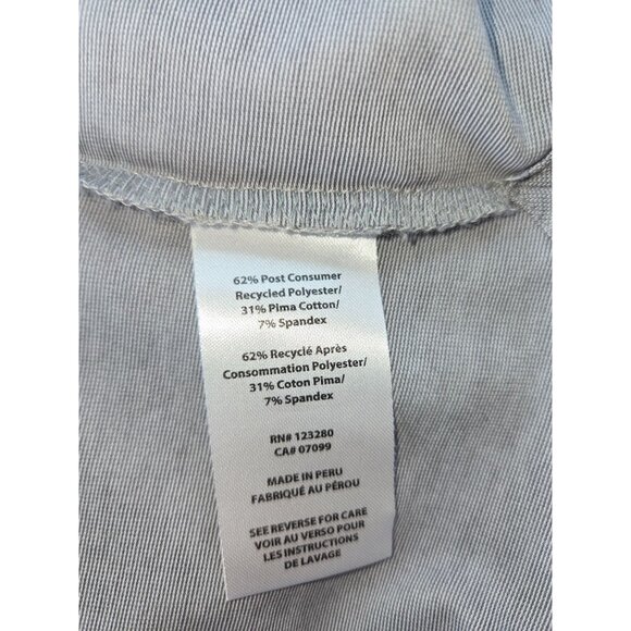 Travis Mathew Mens Gray Polo Shirt Medium Pima Cotton Blend - Picture 6 of 9